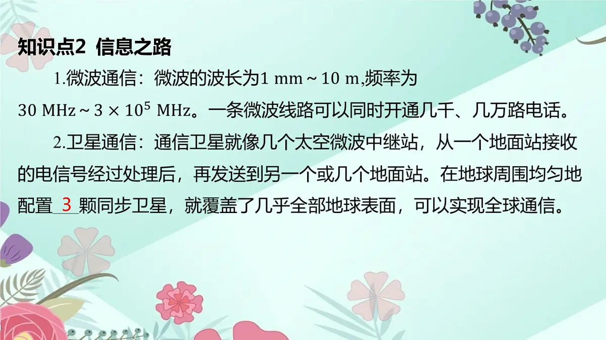 中考物理专题课件：第25讲 电磁波 现代通信 能源与环境课件第5页