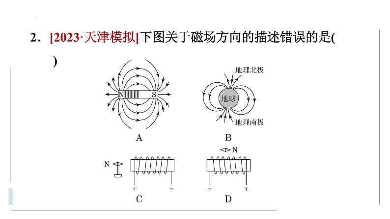 中考物理专项训练 专项4　分析电磁现象的一些技巧课件第3页