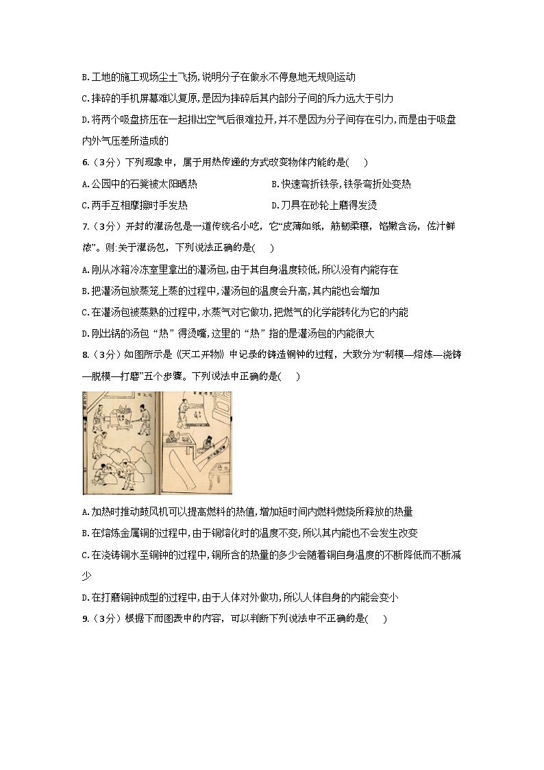 2024年春四川省八年级物理下册4月月考试题（含答案）第2页