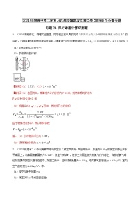 专题24 浮力难题计算应用题 -2024年物理中考题型专练（全国通用）