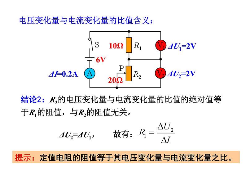 2023年中考物理复习《电流电压变化量问题》课件第5页