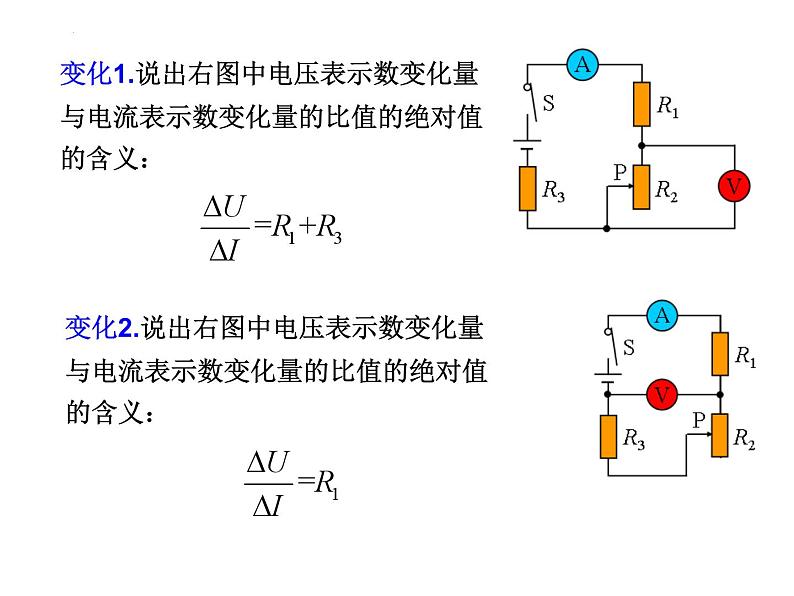 2023年中考物理复习《电流电压变化量问题》课件第6页