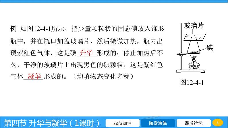 12.4 升华与凝华  课件 2023-2024学年物理（沪科版）九年级全一册08