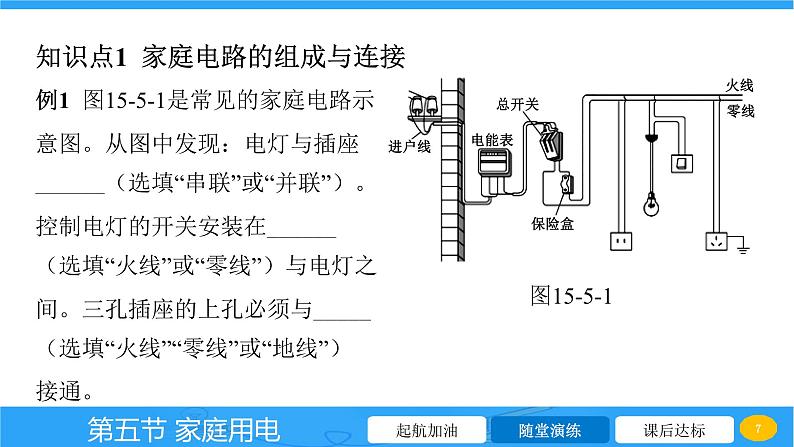 15.5 家庭用电 课件 2023-2024学年物理（沪科版）九年级全一册第7页