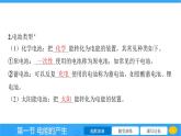 18.1 电能的产生  课件 2023-2024学年物理（沪科版）九年级全一册