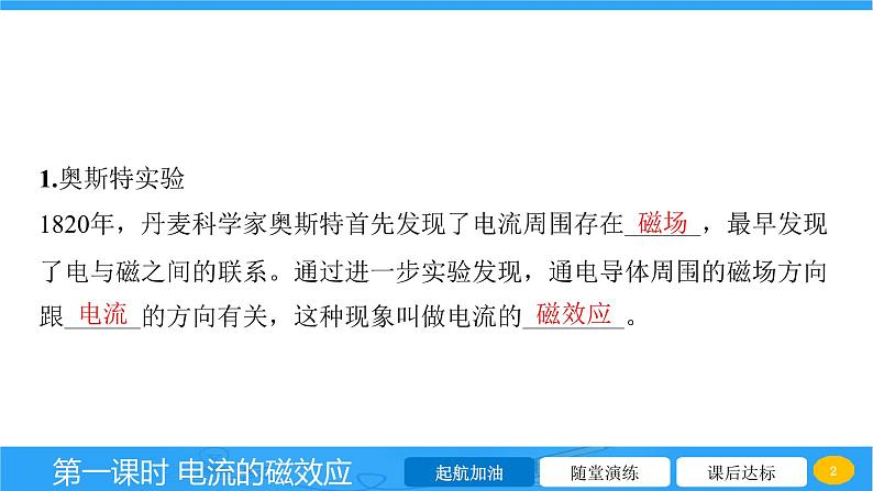 17.2电流的磁效应  课件 2023-2024学年物理（沪科版）九年级全一册第2页