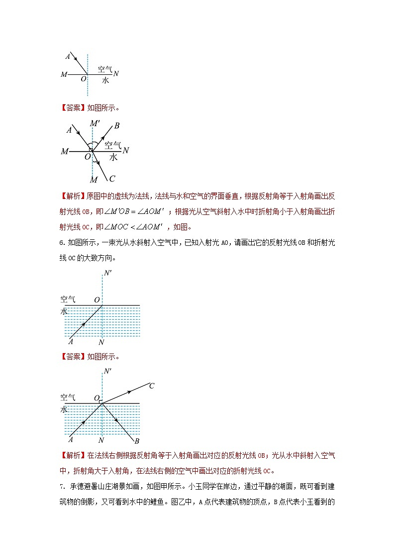 中考物理二轮复习题型精练攻克难点练习专题06 光学亮点问题的应用题（含解析）第3页