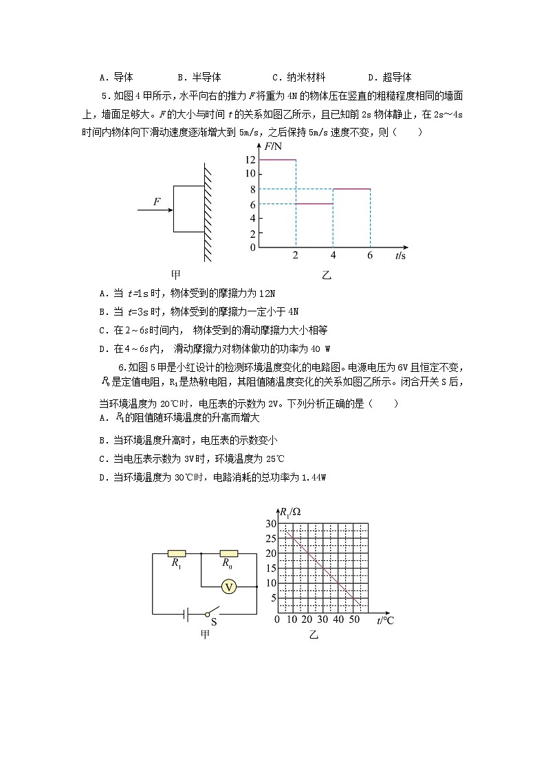 2024年湖南省中考物理押题卷第2页