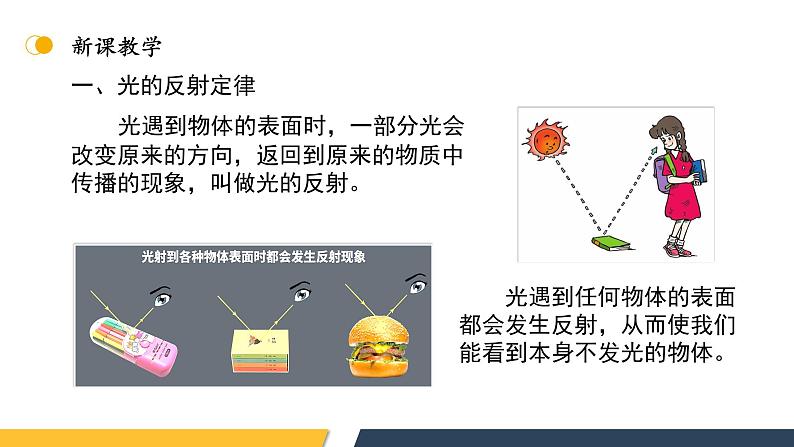 【核心素养】人教版八年级上册 第四章 第2节《光的反射》课件+教案+分层练习05