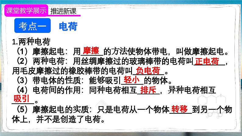 人教版物理9年级上册 15 章末复习 PPT课件04