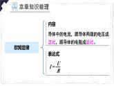 人教版物理9年级上册 17  欧姆定律章末复习 PPT课件