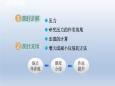 2024八年级物理下册第八章压强第一节压力的作用效果课件（沪科版）
