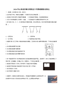 2024年山东省济南市莱芜区中考物理模拟试卷五