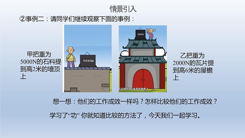 2024八年级物理下册第十章机械与人第三节做功了吗上课课件（沪科版）04