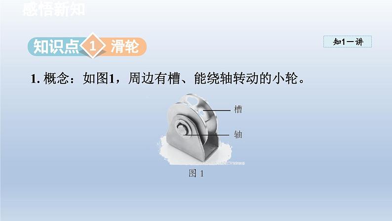 2024八年级物理下册第十章机械与人第二节滑轮及其应用课件（沪科版）03