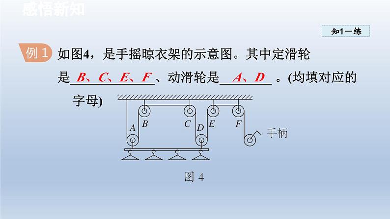 2024八年级物理下册第十章机械与人第二节滑轮及其应用课件（沪科版）06