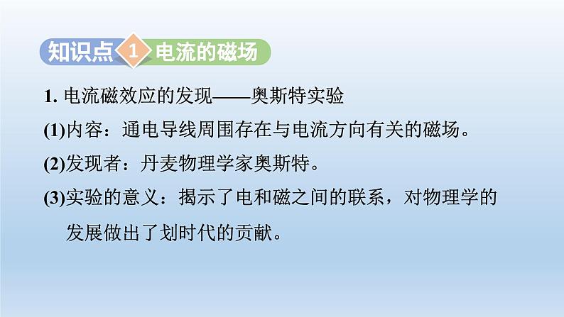 2024九年级物理全册第14章电磁现象14.3电流的磁场上课课件（北师大版）05