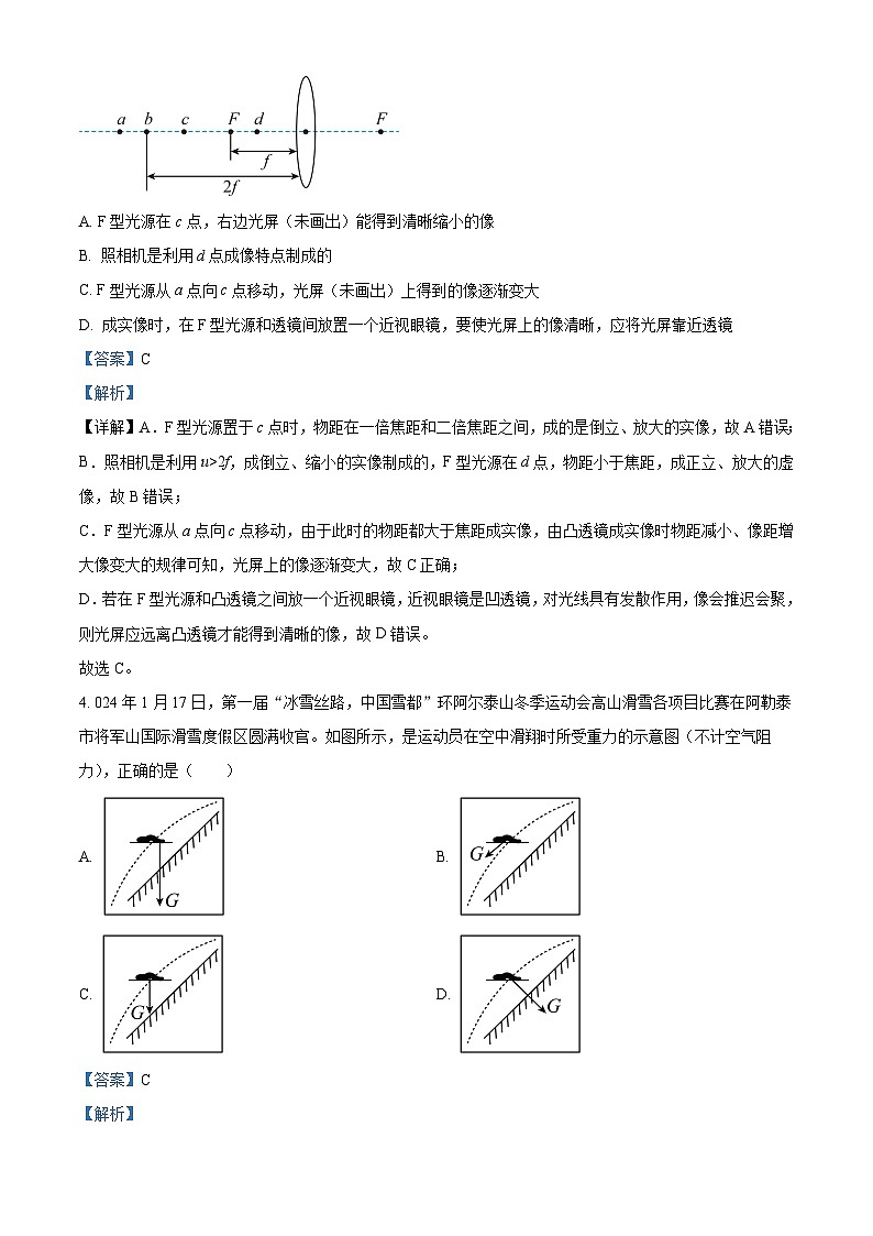 2024年甘肃省武威市第二十四中学教研联片中考三模物理试题02