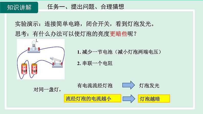 2024九年级物理全册15.2科学探究：欧姆定律第1课时电流的大小与哪些因素有关课件（沪科版）06