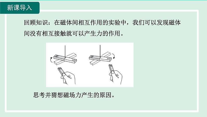 2024九年级物理全册第17章从指南针到磁浮列车17.1磁是什么第2课时磁场磁感线课件（沪科版）第3页