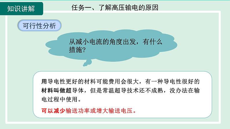 2024九年级物理全册第18章电能从哪里来18.3电能的输送课件（沪科版）第8页