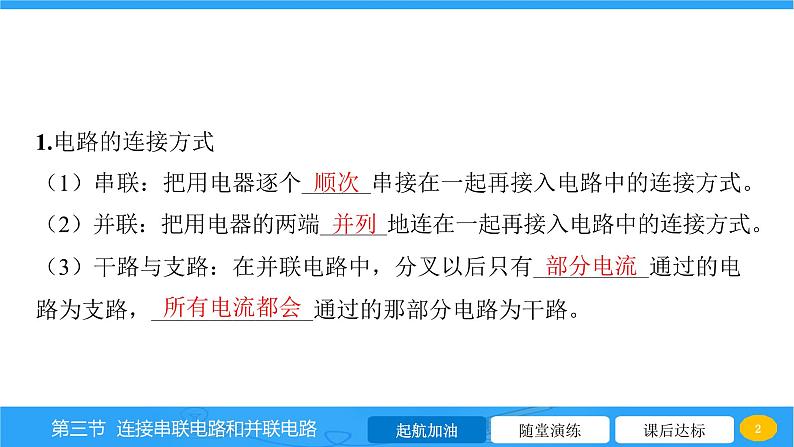 14.3 连接串联电路和并联电路  课件 物理沪科版九年级全一册第2页