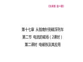 17.2 电流的磁场 第二课时 电磁铁及其应用课件物理沪科版九年级全一册