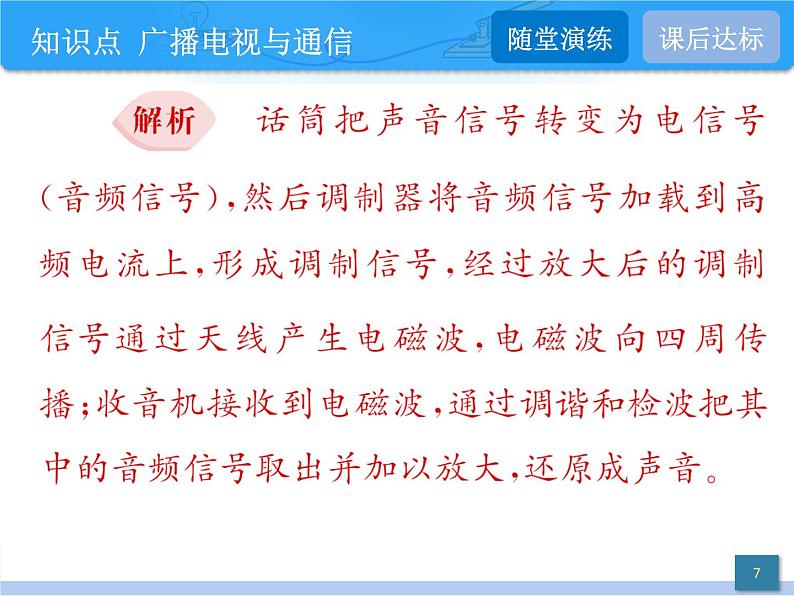 19.2 广播电视与通信 19.3 走进互联网 课件 物理沪粤版九年级下册07