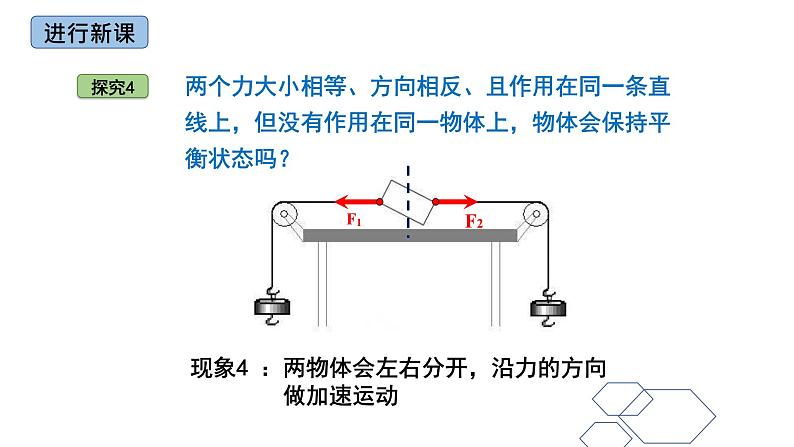 8.2.2平衡力 课件教科版八年级下册物理第8页