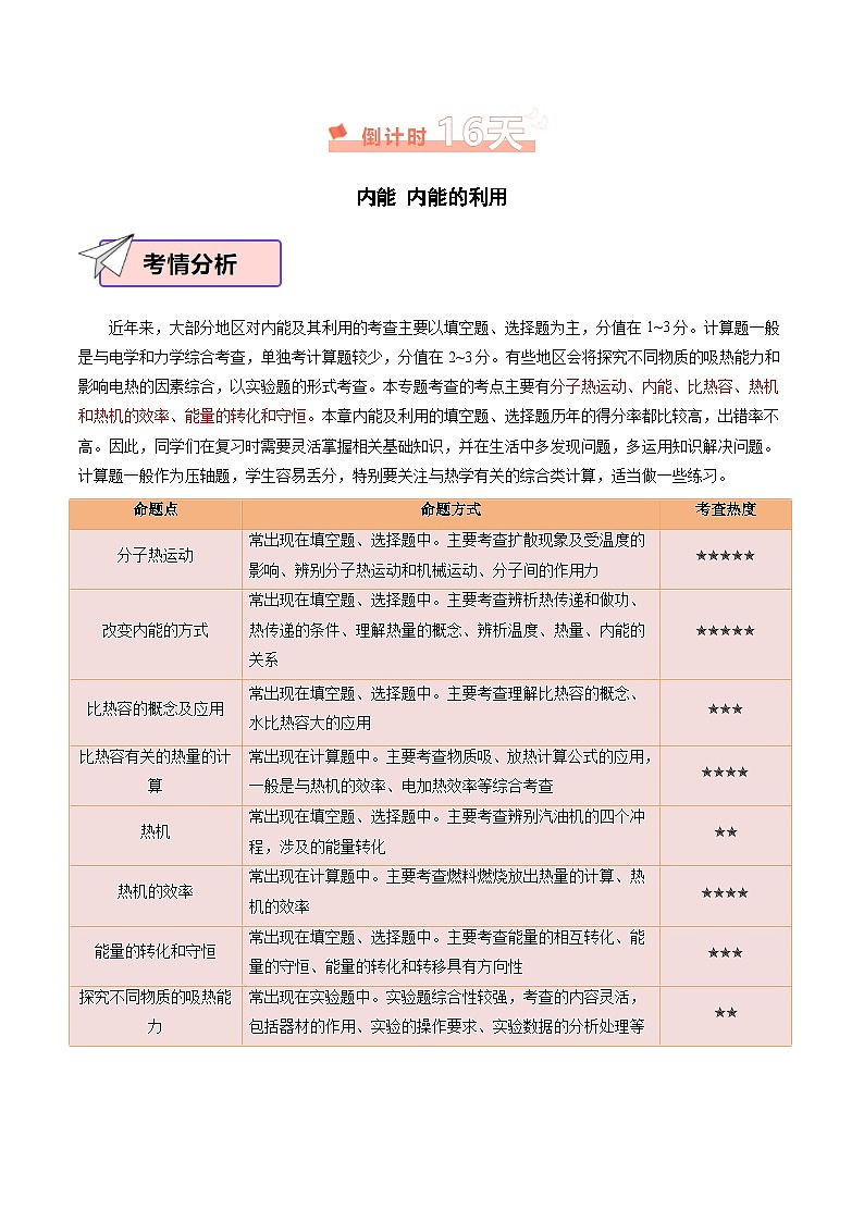 物理（二）-2024年中考考前20天终极冲刺攻略（含答案）第2页