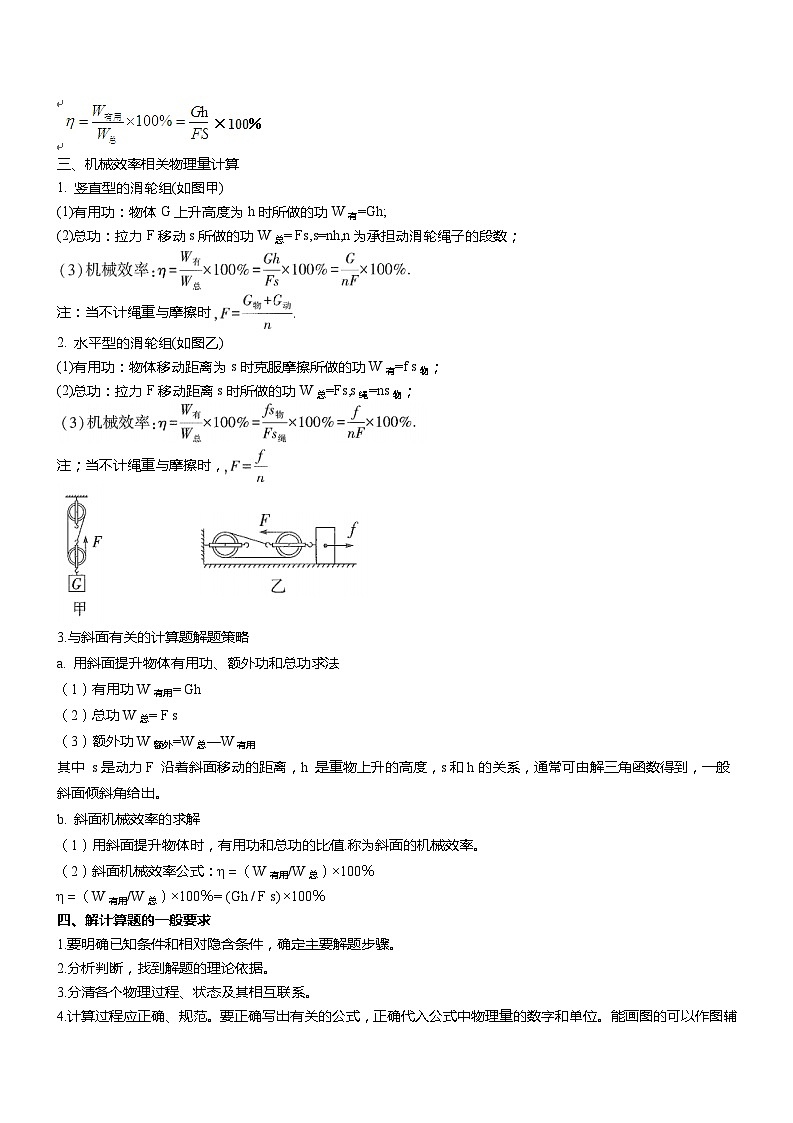 压轴题10 做功和机械能 简单机械难点分析（原卷版）第2页