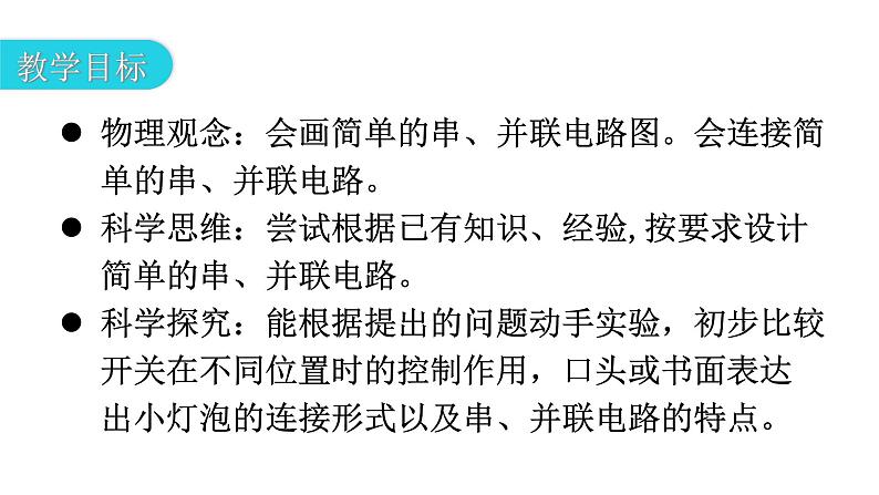 人教版九年级物理第十五章电流和电路第三节串联和并联教学课件第3页