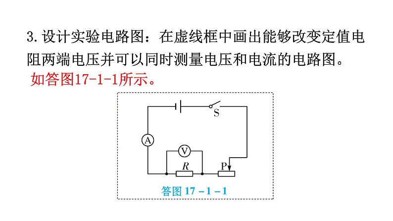 人教版九年级物理第十七章欧姆定律第一节电流与电压和电阻的关系教学课件06