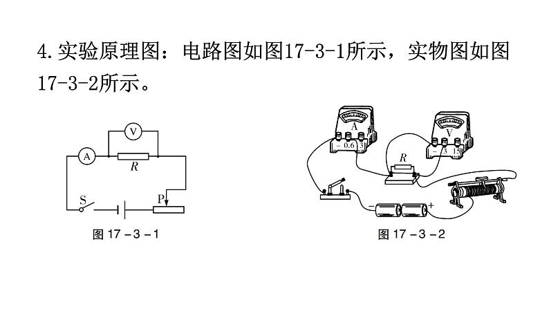 人教版九年级物理第十七章欧姆定律第三节电阻的测量教学课件06