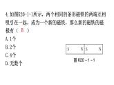 人教版九年级物理第二十章电与磁第一节磁现象磁场第一课时磁现象分层作业课件