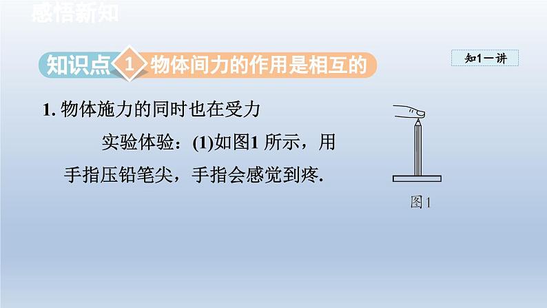 2024八年级物理下册第8章力8.4力的作用是相互的课件（苏科版）第3页