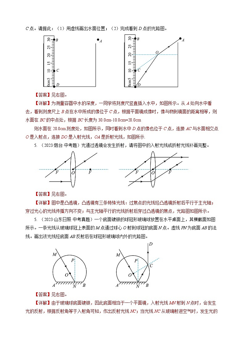 专题16 作图题（讲练）- 中考物理大二轮复习讲义及练习03
