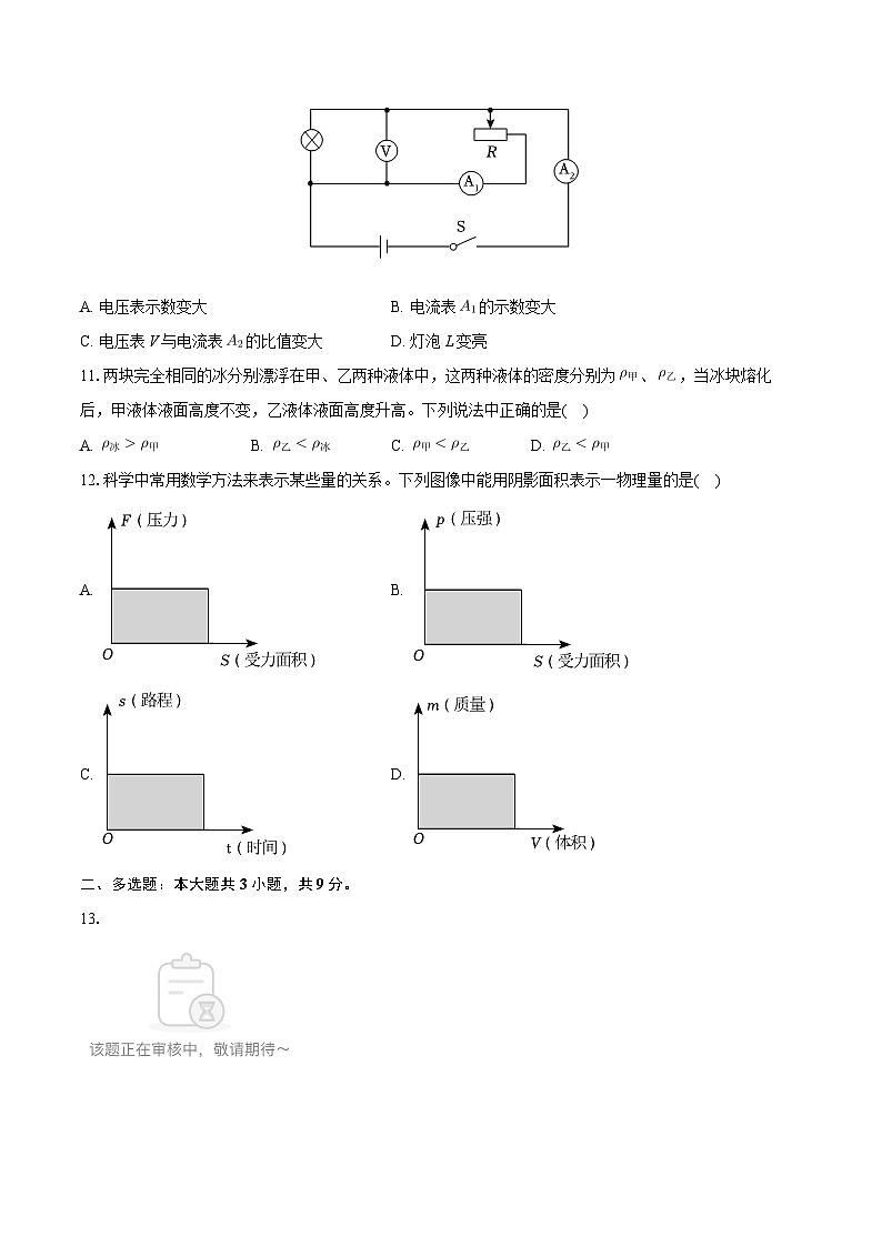 2024年北京市中考物理模拟试卷+第3页