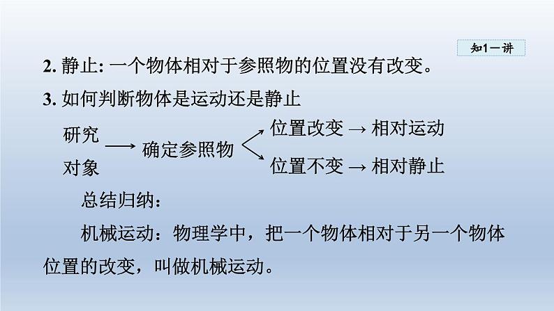 2024八年级物理下册第七章运动和力7.1怎样描述运动课件（粤教沪版）第6页