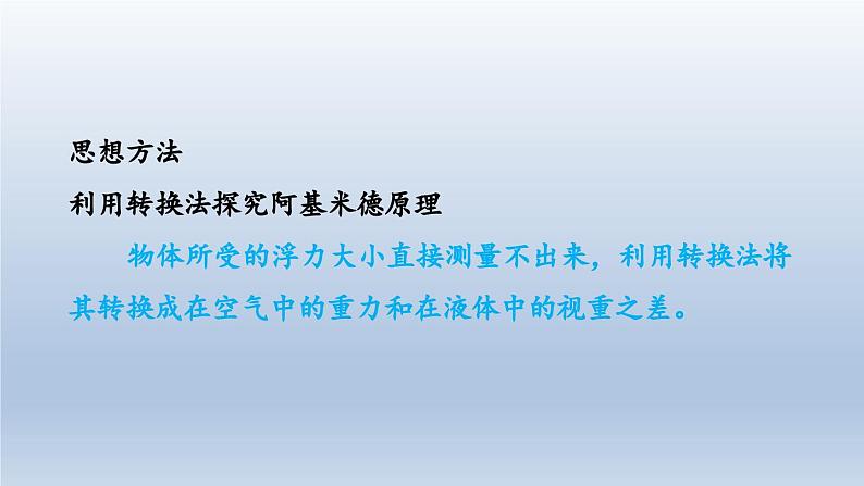 2024八年级物理下册第九章浮力与升力9.2阿基米德原理课件（粤教沪版）第4页