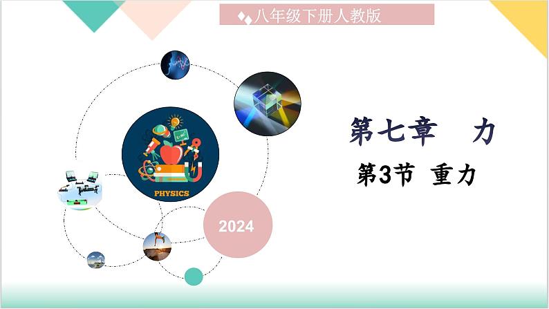 7.3 《重力》（同步课件）-2023-2024学年八年级物理下册同步精品课堂（人教版）第1页