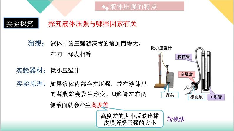 9.2《液体的压强》（同步课件）-2023-2024学年八年级物理下册同步精品课堂（人教版）08