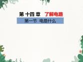 沪科版物理九年级上册第十四章第一节 电是什么课件