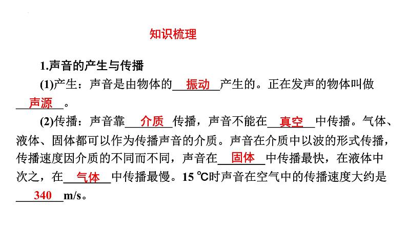 2024年中考物理二轮复习专题突破声现象课件(共47张PPT)（含答案）第2页