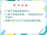 【核心素养目标】沪科版+初中物理 八年级全一册 3.2 平面镜成像 课件+教案+练习（含教学反思和答案）