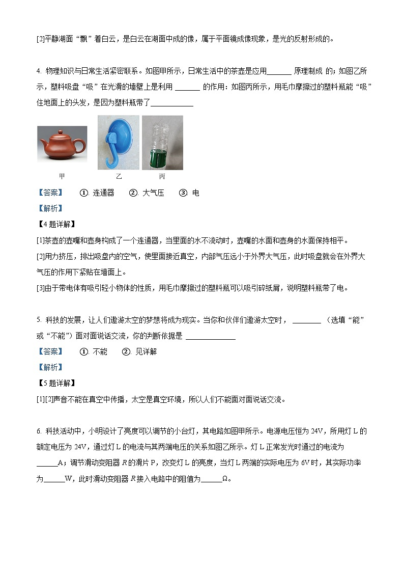2024年河南省开封市尉氏县中考三模物理试题（解析版）第2页