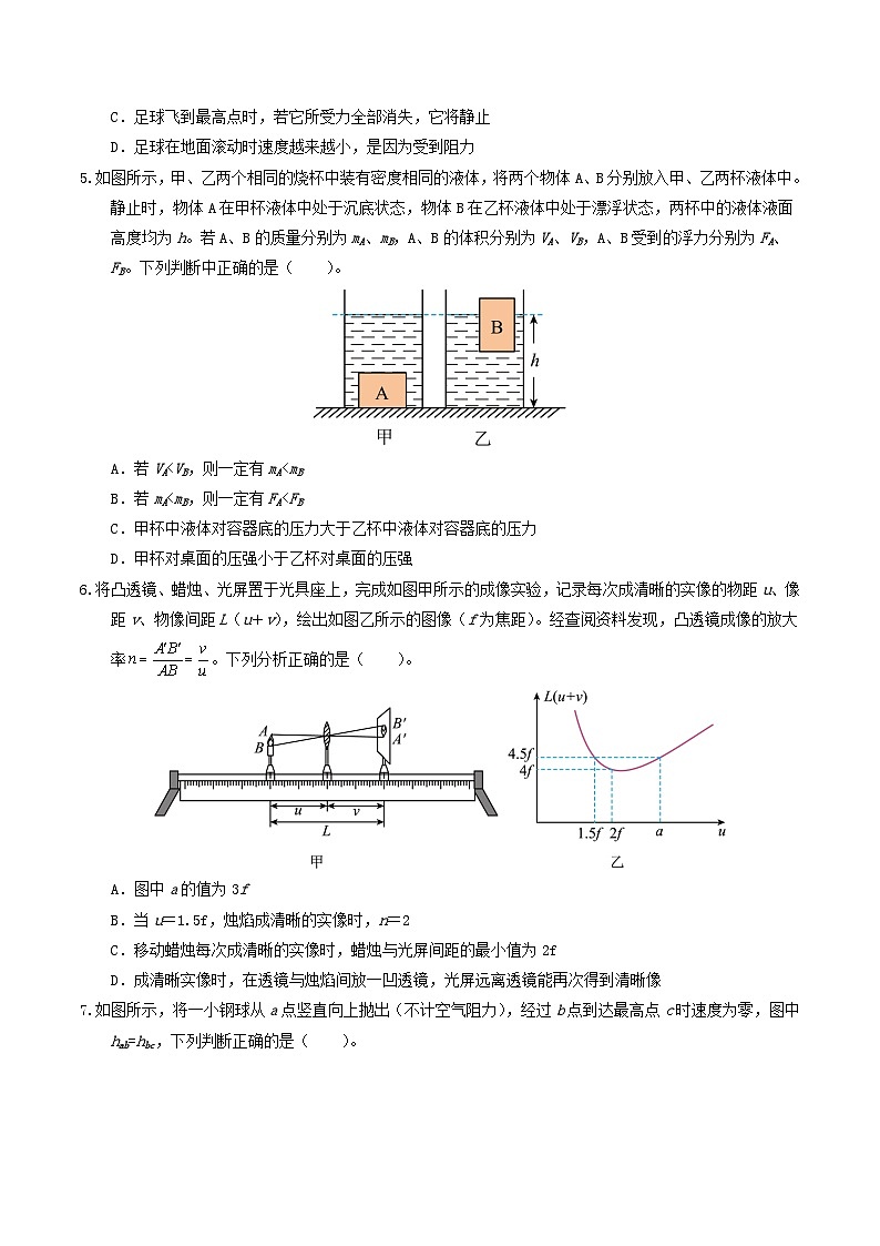 物理（河北卷）（考试版A4）第2页