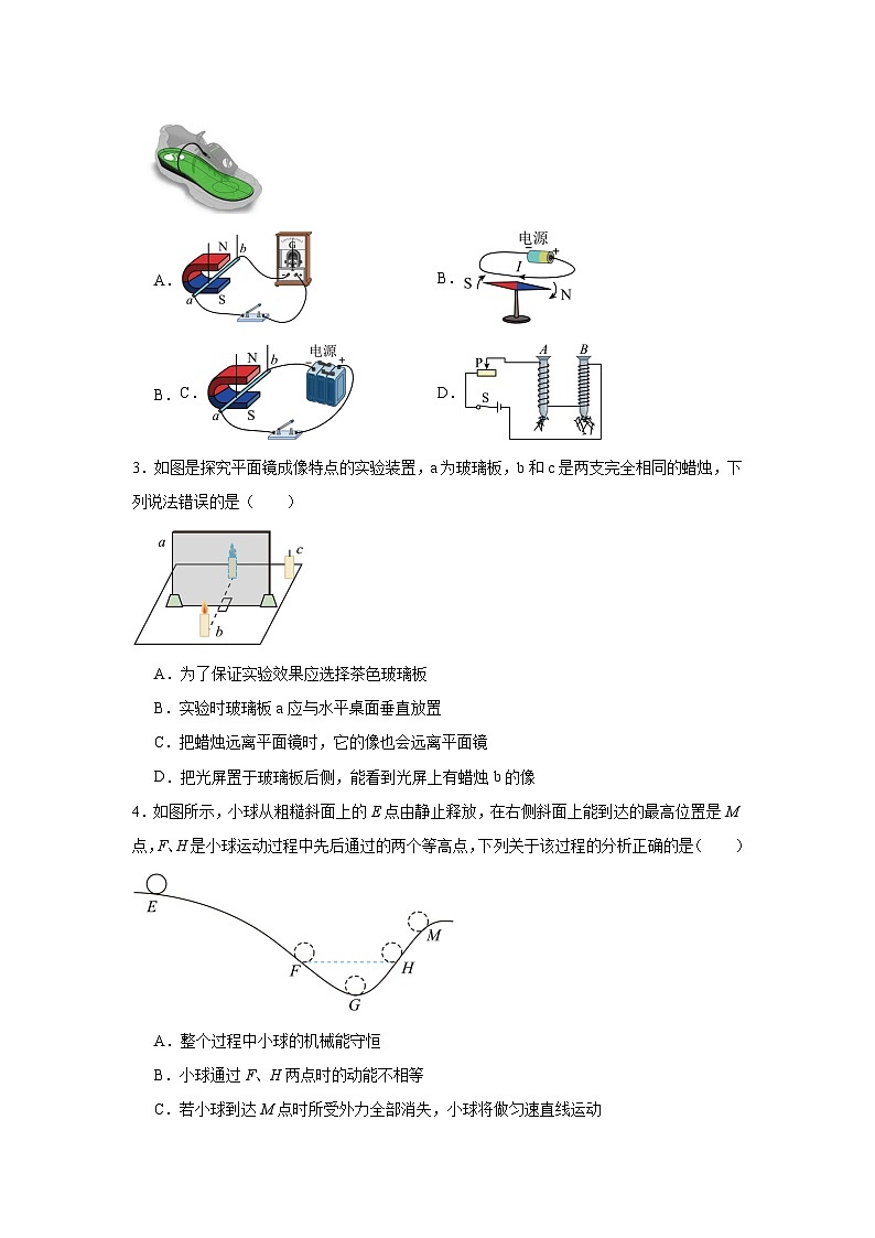 2024年中考物理考前押题卷 物理（云南卷）02