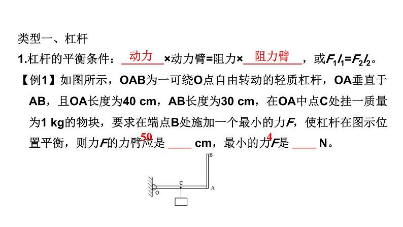 2024中考物理三轮突破5简单机械的分析与计算课件03