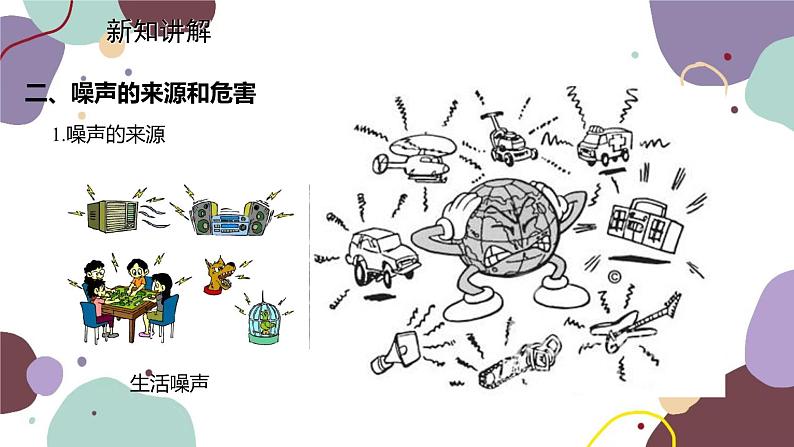 教科版物理八年级上册 第三章 3.噪 声课件第6页